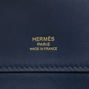 エルメス HERMES ケリーカット ブルーネイビー ヴォースイフト ハンドバッグ 紺 クラッチ