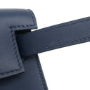 エルメス HERMES ケリーカット ブルーネイビー ヴォースイフト ハンドバッグ 紺 クラッチ