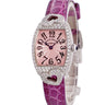 腕時計 フランクミュラー FRANCK MULLER トノウカーベックス クゥー 2250QZHJ クオーツ レディース K18WG無垢 純正ダイヤ ピンク ハート