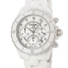 腕時計 シャネル CHANEL J12 クロノグラフ 41mm H2009 自動巻き メンズ 純正ダイヤ ホワイト セラミック スモールセコンド デイト