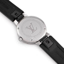 腕時計 ルイヴィトン LOUIS VUITTON タンブール ムーン ディヴァイン PM QA018 クオーツ レディース 純正ダイヤ モノグラム フラワー