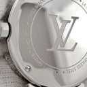 腕時計 ルイヴィトン LOUIS VUITTON タンブール ムーン ディヴァイン PM QA018 クオーツ レディース 純正ダイヤ モノグラム フラワー