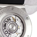 腕時計 ウブロ HUBLOT クラシックフュージョン チタニウム クロノグラフ ダイヤモンド 521.NX.1170.LR.1104 自動巻き メンズ 黒