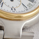 腕時計 ダンヒル dunhill ミレニアム トリプルカレンダー ムーンフェイズ クロノグラフ DC3319 自動巻き メンズ エルプリメロ 白