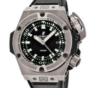 腕時計 ウブロ HUBLOT キングパワー オーシャノグラフィック 4000 チタニウム 731.NX.1190.RX 自動巻き メンズ 新品同様 デイト 限定
