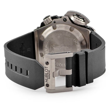 腕時計 ウブロ HUBLOT キングパワー オーシャノグラフィック 4000 チタニウム 731.NX.1190.RX 自動巻き メンズ 新品同様 デイト 限定