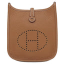 エルメス HERMES エヴリン TPM 16 ロング ゴールド トリヨンクレマンス ショルダーバッグ ゴールド金具 茶 エブリン 2025年製