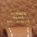 エルメス HERMES エヴリン TPM 16 ロング ゴールド トリヨンクレマンス ショルダーバッグ ゴールド金具 茶 エブリン 2025年製