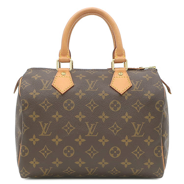 ルイヴィトン LOUIS VUITTON スピーディ 25 M41528 モノグラム モノグラムキャンバス ハンドバッグ ゴールド金具 茶 ミニ ボストン 鍵・カデナ欠品