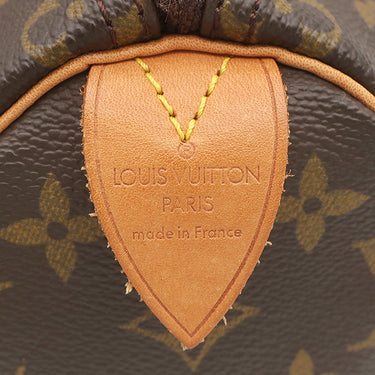 ルイヴィトン LOUIS VUITTON スピーディ 25 M41528 モノグラム モノグラムキャンバス ハンドバッグ ゴールド金具 茶 ミニ ボストン 鍵・カデナ欠品