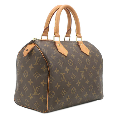 ルイヴィトン LOUIS VUITTON スピーディ 25 M41528 モノグラム モノグラムキャンバス ハンドバッグ ゴールド金具 茶 ミニ ボストン 鍵・カデナ欠品