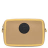 フェンディ FENDI ポシェットキャム 8BS019 ベージュ×イエロー×ブラック レザー ショルダーバッグ ゴールド金具 ショルダー ポシェット クロスボディ