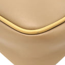 フェンディ FENDI ポシェットキャム 8BS019 ベージュ×イエロー×ブラック レザー ショルダーバッグ ゴールド金具 ショルダー ポシェット クロスボディ