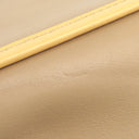 フェンディ FENDI ポシェットキャム 8BS019 ベージュ×イエロー×ブラック レザー ショルダーバッグ ゴールド金具 ショルダー ポシェット クロスボディ