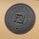 フェンディ FENDI ポシェットキャム 8BS019 ベージュ×イエロー×ブラック レザー ショルダーバッグ ゴールド金具 ショルダー ポシェット クロスボディ