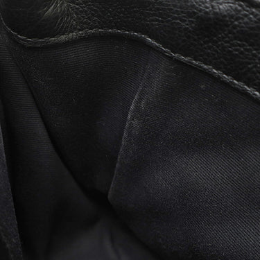 サンローラン SAINT LAURENT エンヴェロープ チェーンショルダー ブラック×ホワイト レザー ショルダーバッグ ガンメタル金具 YSL ロゴ カサンドラ キルティング