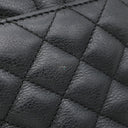サンローラン SAINT LAURENT エンヴェロープ チェーンショルダー ブラック×ホワイト レザー ショルダーバッグ ガンメタル金具 YSL ロゴ カサンドラ キルティング