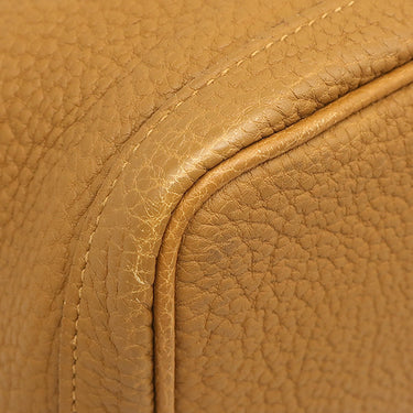 エルメス HERMES ガーデンパーティーPM 36 セサミ ネゴンダ トートバッグ シルバー金具 オールレザー