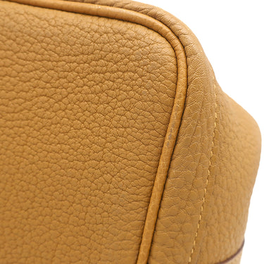 エルメス HERMES ガーデンパーティーPM 36 セサミ ネゴンダ トートバッグ シルバー金具 オールレザー