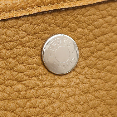 エルメス HERMES ガーデンパーティーPM 36 セサミ ネゴンダ トートバッグ シルバー金具 オールレザー