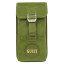 グッチ GUCCI GGナイロン オフ ザ グリッド 696018 フォレストグリーン ナイロン レザー ショルダーバッグ シルバー金具 フォンショルダー