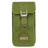 グッチ GUCCI GGナイロン オフ ザ グリッド 696018 フォレストグリーン ナイロン レザー ショルダーバッグ シルバー金具 フォンショルダー