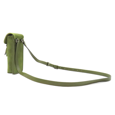 グッチ GUCCI GGナイロン オフ ザ グリッド 696018 フォレストグリーン ナイロン レザー ショルダーバッグ シルバー金具 フォンショルダー