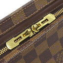 ルイヴィトン LOUIS VUITTON チェルシー N51119 ダミエエベヌ ダミエキャンバス トートバッグ ゴールド金具 茶 ショルダー 肩掛け 鍵・パドロック欠品