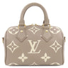 ルイヴィトン LOUIS VUITTON スピーディ バンドリエール 20 M46575 トゥルトレールグレー×クリーム モノグラムアンプラント 2WAYバッグ ゴールド金具 チェーンショルダー