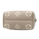 ルイヴィトン LOUIS VUITTON スピーディ バンドリエール 20 M46575 トゥルトレールグレー×クリーム モノグラムアンプラント 2WAYバッグ ゴールド金具 チェーンショルダー