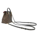 ルイヴィトン LOUIS VUITTON モンスリ NM BB M45516 モノグラム×ブラック モノグラムキャンバス リュック・デイパック ゴールド金具 バックパック