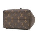 ルイヴィトン LOUIS VUITTON モンスリ NM BB M45516 モノグラム×ブラック モノグラムキャンバス リュック・デイパック ゴールド金具 バックパック