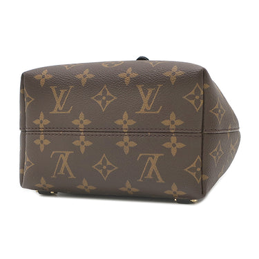 ルイヴィトン LOUIS VUITTON モンスリ NM BB M45516 モノグラム×ブラック モノグラムキャンバス リュック・デイパック ゴールド金具 バックパック