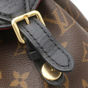 ルイヴィトン LOUIS VUITTON モンスリ NM BB M45516 モノグラム×ブラック モノグラムキャンバス リュック・デイパック ゴールド金具 バックパック