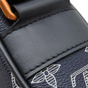 ルイヴィトン LOUIS VUITTON ダヌーブ PM アップサイドダウン M43678 ブルーマリン×コライユ モノグラムキャンバス モノグラムインクキャンバス ショルダーバッグ コライユ金具