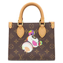 ルイヴィトン LOUIS VUITTON オンザゴー BB M13668 モノグラムパンダ モノグラムキャンバス 2WAYバッグ ゴールド金具 村上隆 ハンドバッグ ショルダー