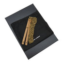 サンローラン SAINT LAURENT ル マイヨン 696608 ベージュ キャンバス レザー チェーンウォレット ゴールド金具 ウォレットバッグ ショルダー クラッチ