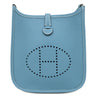 エルメス HERMES エヴリン TPM 16 ショート ニューブルージーン トリヨンクレマンス ショルダーバッグ シルバー金具 エブリン 水色 2025年製