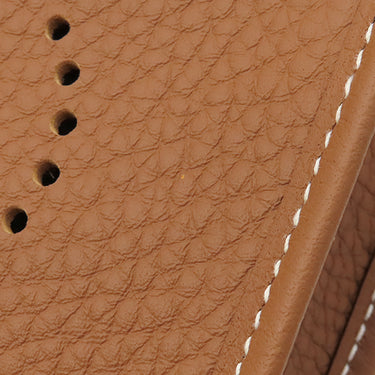 エルメス HERMES エヴリン TPM 16 ロング ゴールド トリヨンクレマンス ショルダーバッグ シルバー金具 茶 エブリン 2025年製