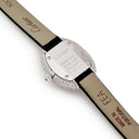 腕時計 カルティエ Cartier ベニュワール ミニ WJBA0050 クオーツ レディース K18WG無垢 純正ダイヤ シルバー ローマン オーバル 青針