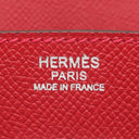 エルメス HERMES バーキン30 ルージュカザック ヴォーエプソン ハンドバッグ シルバー金具 赤