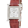 腕時計 エルメス HERMES Hウォッチ MM HH3.530 自動巻き レディース 純正ダイヤ スパークリングホワイトラッカー H型 スクエア