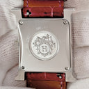 腕時計 エルメス HERMES Hウォッチ MM HH3.530 自動巻き レディース 純正ダイヤ スパークリングホワイトラッカー H型 スクエア