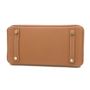 エルメス HERMES バーキン25 ゴールド トゴ ハンドバッグ ゴールド金具 新品 未使用 茶 2026年製