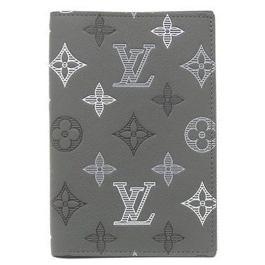ルイヴィトン LOUIS VUITTON クーヴェルテュール パスポール NM M3A617 グラディエントグレー レザー モノグラムシャドウレザー パスポートケース 新品 未使用