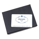 プラダ PRADA サフィアーノ メタル 2MC122 NERO レザー カードケース ゴールド金具 黒 メタルロゴ カード入れ