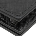 プラダ PRADA サフィアーノ メタル 2MC122 NERO レザー カードケース ゴールド金具 黒 メタルロゴ カード入れ