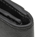 プラダ PRADA サフィアーノ メタル 2MC122 NERO レザー カードケース ゴールド金具 黒 メタルロゴ カード入れ