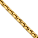 喜平 KIHEI K18 18金 18.5cm 4.1g 6面ダブル W イエローゴールド K18YG ブレスレット 造幣局検定マーク ※ショッピングローン対応していません