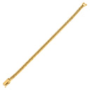 喜平 KIHEI K18 18金 17.8cm 9.8g 12面トリプル イエローゴールド K18YG ブレスレット 造幣局検定マーク ※ショッピングローン対応していません